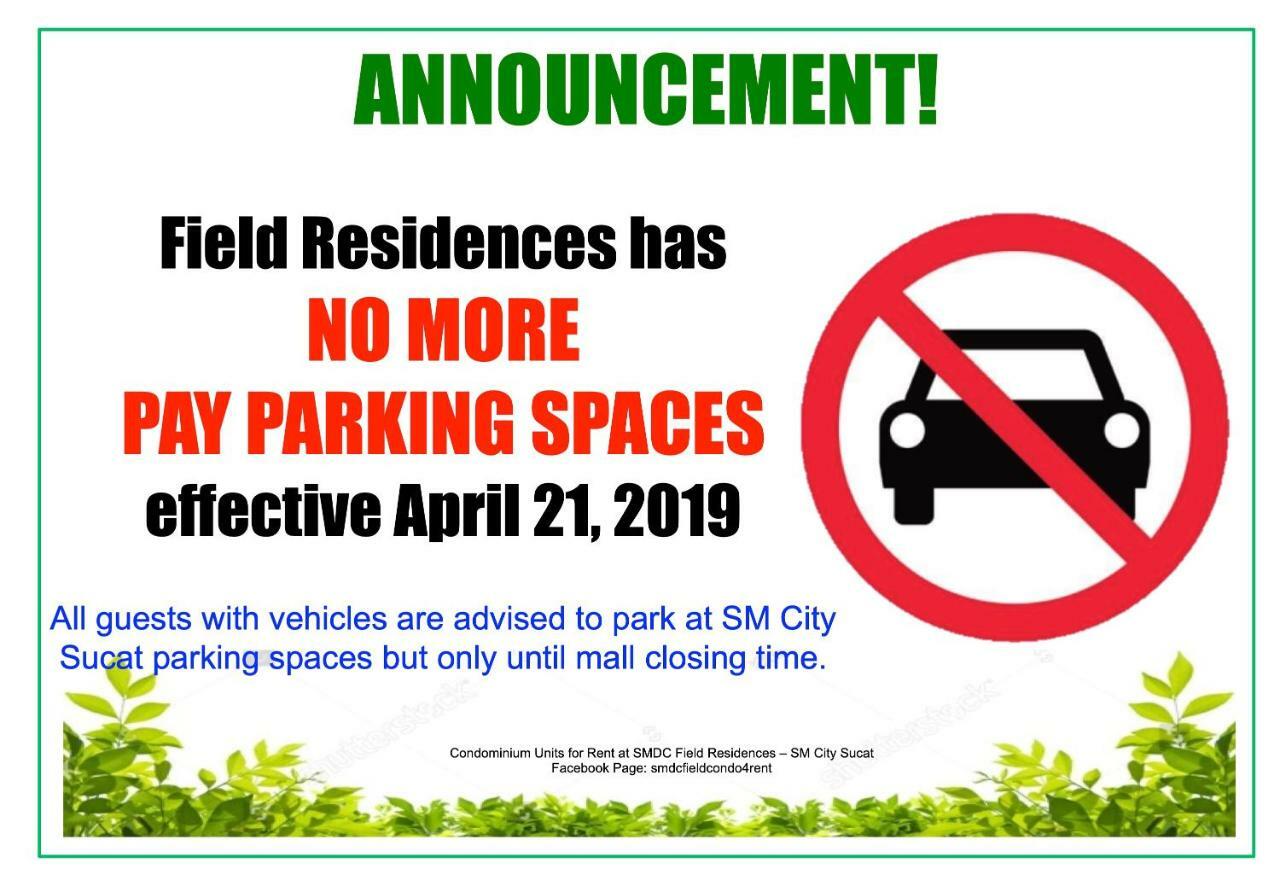 Smdc Field Residences - Sm Sucat Manila Zewnętrze zdjęcie